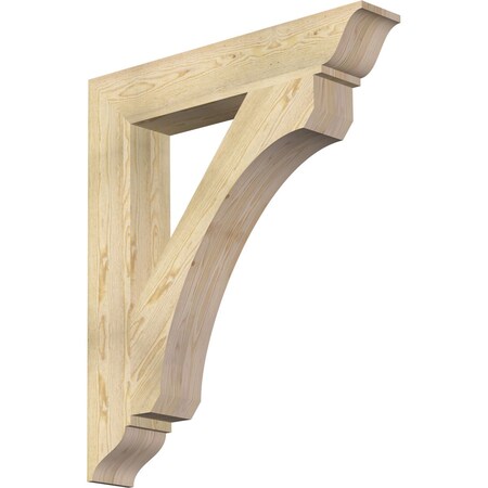 Ekena Millwork Legacy Traditional Rough Sawn Bracket, Douglas Fir, 6"W x 36"D x 42"H BKT06X36X42LEC01RDF